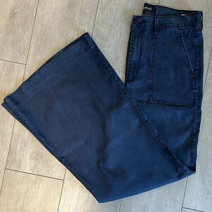 BUFFALO Vertigo Ultra High Rise Super Wide Stretch Denim Jeans, Size 29